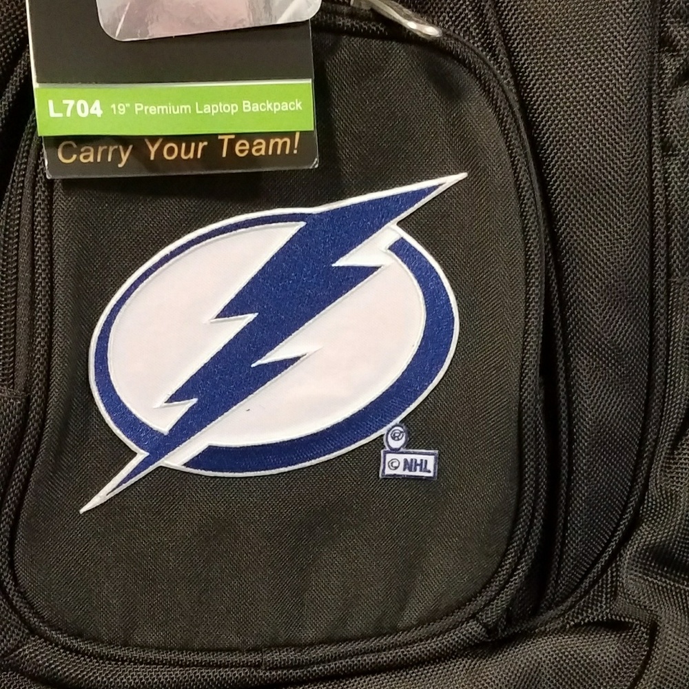 Official NHL Lightning backpack